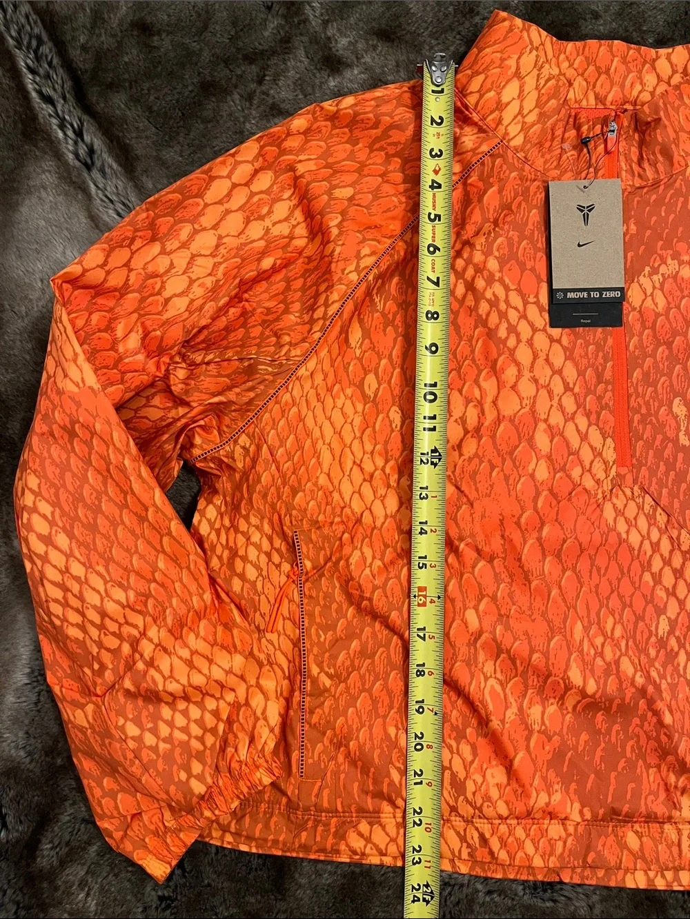 Nike Kobe Bryant Jacket Women's XXL Orange Mamba Pullover Repel Orange 2XL $130